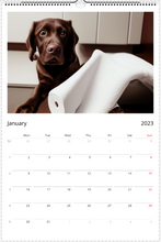 Load image into Gallery viewer, Wall calendars Style #2  (US &amp; CA). Click on the image to view each month page.
