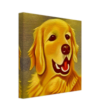 Load image into Gallery viewer, Golden Retriever Painting Style#4. Available in several sizes and types.
