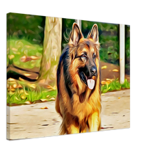 Load image into Gallery viewer, The German Shepherd  Art Painting-3 Canvas
