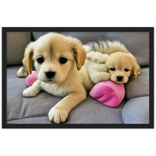 Load image into Gallery viewer, Cute puppies Art  style# 67. Available in several sizes and types.
