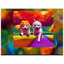 Load image into Gallery viewer, Cute Dog Wall Art Exclusive Style#1.  Available in several sizes and types.
