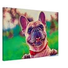 Load image into Gallery viewer, The French Bull Dog Art Painting-2 Canvas
