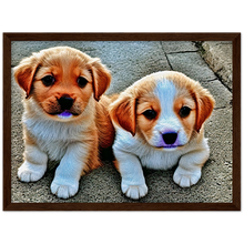 Load image into Gallery viewer, Cute puppies Art style# 72. Available in several sizes and types.
