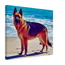 Load image into Gallery viewer, The German Shepherd Art Canvas
