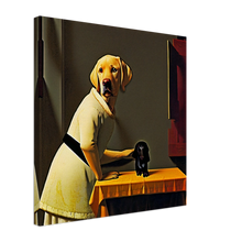 Load image into Gallery viewer, Labrador Retriever Rembrandt Style Painting Canvas
