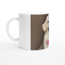Load image into Gallery viewer, Cute Puppies Art White 11oz Ceramic Mug Style#4
