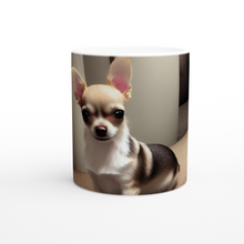Load image into Gallery viewer, Cute Puppies Art White 11oz Ceramic Mug Style#3
