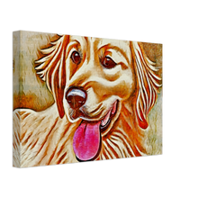 Load image into Gallery viewer, Golden Retriever Painting Style#3. Available in several sizes and types.

