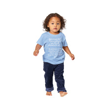 Load image into Gallery viewer, Customize Classic Baby Crewneck T-shirt. Take a selfie or upload an image. Unlimited Possibilities.
