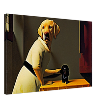 Load image into Gallery viewer, Labrador Retriever Rembrandt Style Painting Canvas
