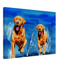 Load image into Gallery viewer, Labrador Retriever water color-1 Canvas

