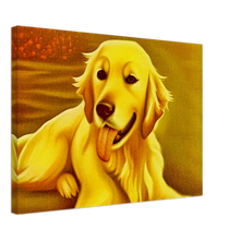 Load image into Gallery viewer, Golden Retriever Painting Style#5. Available in several sizes and types.
