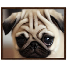 Load image into Gallery viewer, Cute puppies AI Art Canvas style#32. Available in several sizes and types.
