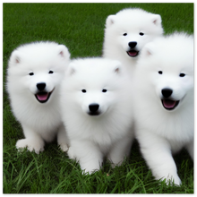 Load image into Gallery viewer, Cute puppies Art Style#34.  Available in several sizes and types.
