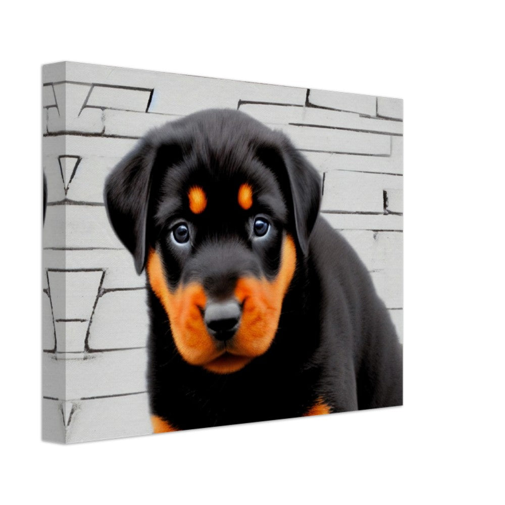 Cute puppies  Art Style#31. Available in several sizes and types.