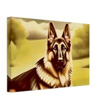 Load image into Gallery viewer, The German Shepherd Art Oil Painting Canvas
