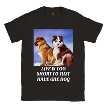 Load image into Gallery viewer, Classic Unisex Crewneck T-shirt Puppy Love Style #10
