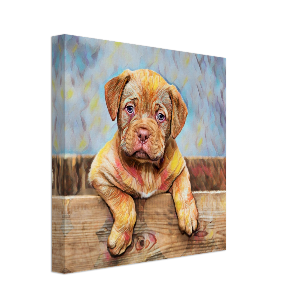 Cute puppies Art Style#10. Available in several sizes and types.