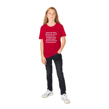 Load image into Gallery viewer, Customize Classic Kids Crewneck T-shirt. Take a selfie or upload an image. Unlimited Possibilities.
