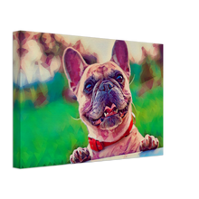 Load image into Gallery viewer, The French Bull Dog Art Painting-2 Canvas
