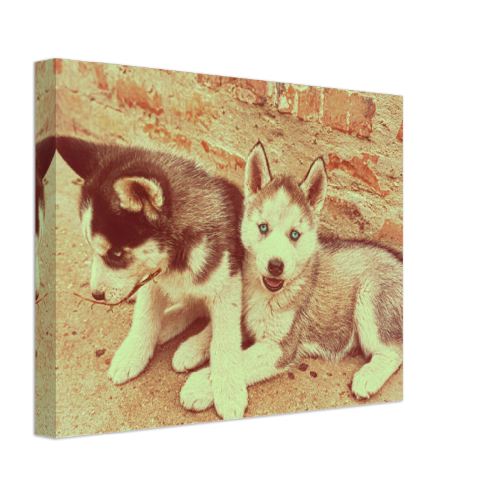 Cute puppies Art Style# 2.  Available in several sizes and types.