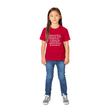 Load image into Gallery viewer, Customize Classic Kids Crewneck T-shirt. Take a selfie or upload an image. Unlimited Possibilities.
