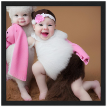 Load image into Gallery viewer, Cute Kids &amp;  Puppies Wall Art Style #4
