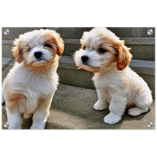 Load image into Gallery viewer, Cute puppies Art style# 71. Available in several sizes and types.
