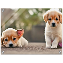 Load image into Gallery viewer, Cute puppies Art style# 74. Available in several sizes and types.
