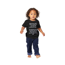 Load image into Gallery viewer, Customize Classic Baby Crewneck T-shirt. Take a selfie or upload an image. Unlimited Possibilities.
