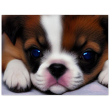 Load image into Gallery viewer, Cute puppies  Art Style#35. Available in several sizes and types.
