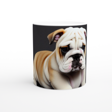 Load image into Gallery viewer, Cute Puppies Art White 11oz Ceramic Mug Style#5
