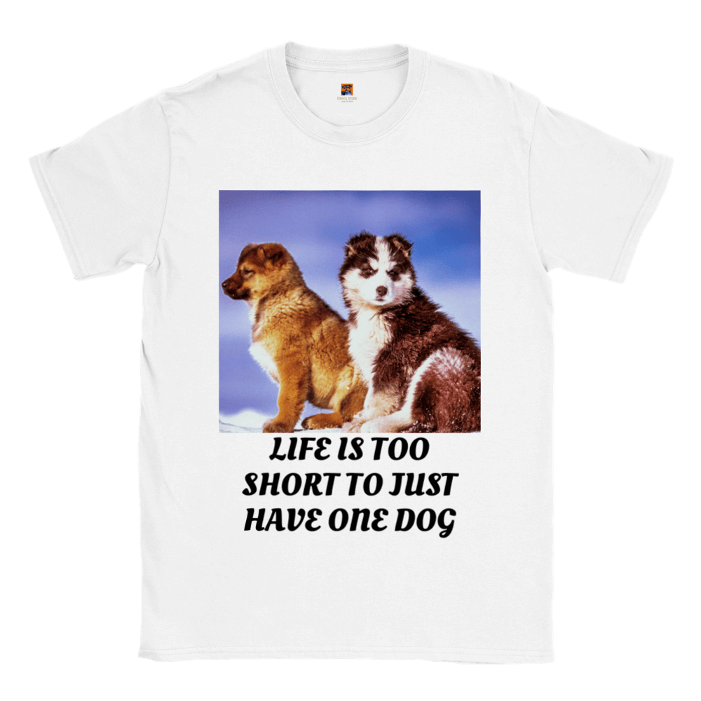 Classic Unisex Crewneck T-shirt Puppy Love Style #10
