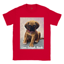 Load image into Gallery viewer, Classic Unisex Crewneck T-shirt Puppy Love Style #6
