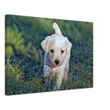 Load image into Gallery viewer, Cute puppies Art Style#18. Available in several sizes and types.
