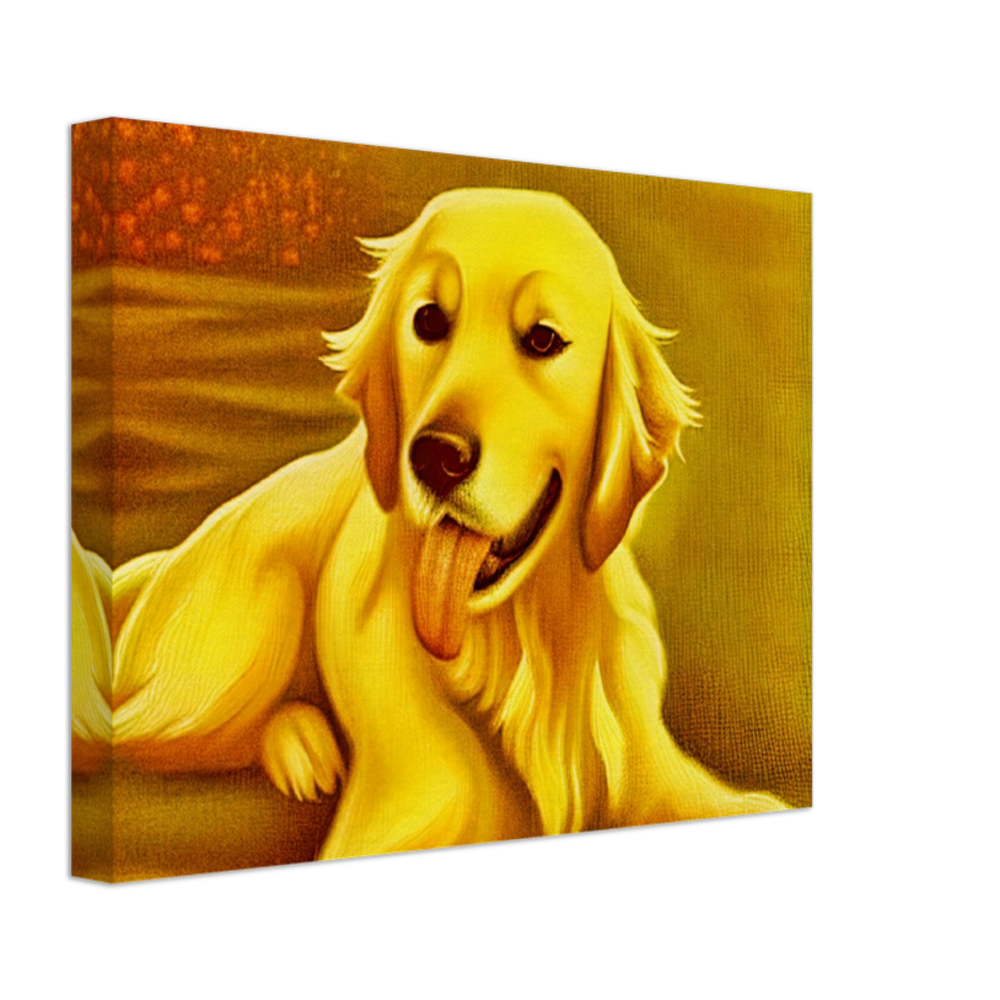 Golden Retriever Painting Style#5. Available in several sizes and types.