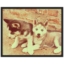 Load image into Gallery viewer, Cute puppies Art Style# 2.  Available in several sizes and types.
