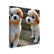 Load image into Gallery viewer, Cute puppies Art style# 71. Available in several sizes and types.
