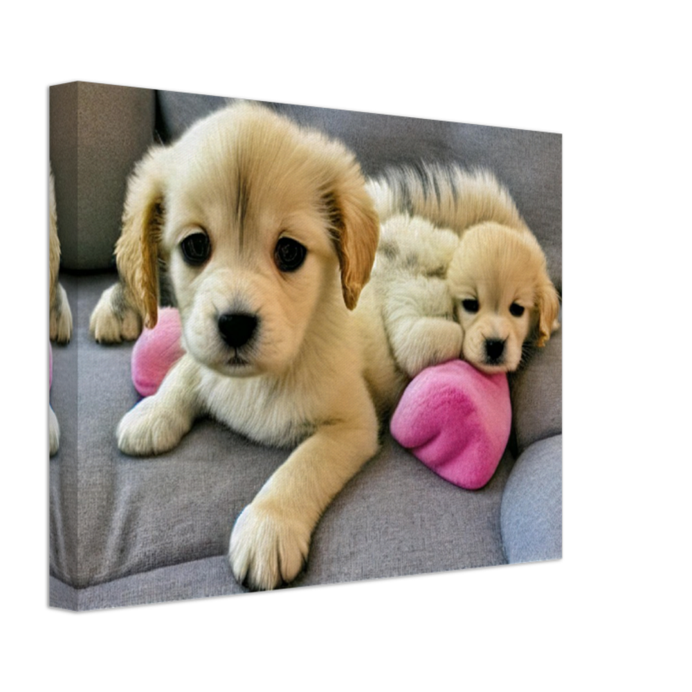Cute puppies Art  style# 67. Available in several sizes and types.