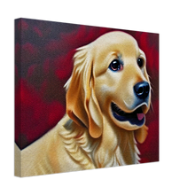Load image into Gallery viewer, Golden Retriever Painting Style#1. Available in several sizes and types.
