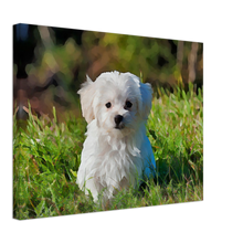 Load image into Gallery viewer, Cute puppies Art Style# 12.  Available in several sizes and types.

