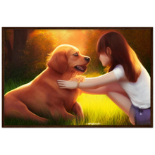 Load image into Gallery viewer, Cute Kids &amp;  Puppies Wall Art Style #5

