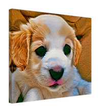 Load image into Gallery viewer, Cute puppies  Art  style# 54. Available in several sizes and types.
