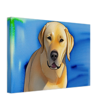 Load image into Gallery viewer, Labrador Retriever water_color-2 Canvas
