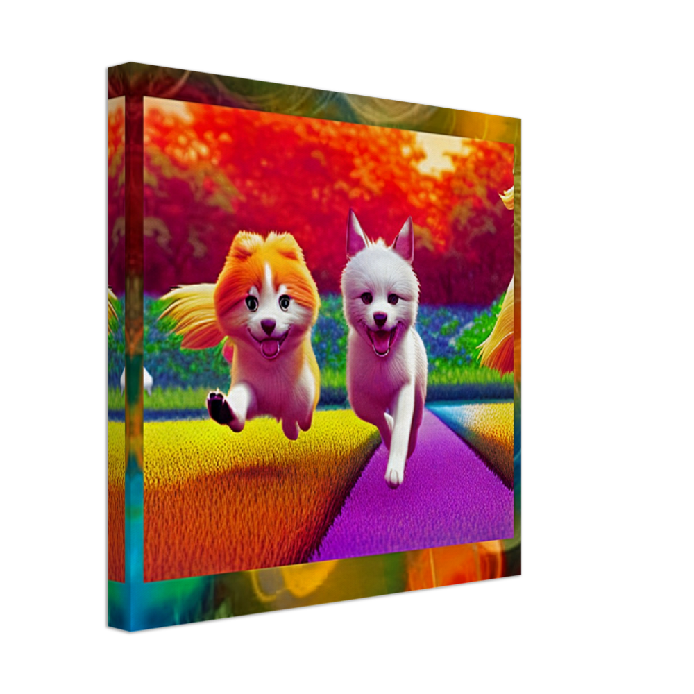 Cute Dog Wall Art Exclusive Style#1.  Available in several sizes and types.