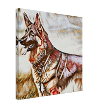 Load image into Gallery viewer, The German Shepherd Art Painting Canvas
