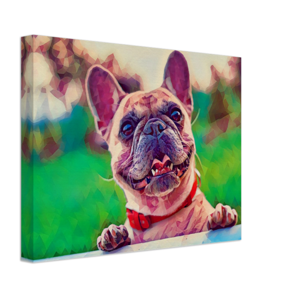 The French Bull Dog Art Painting-2 Canvas